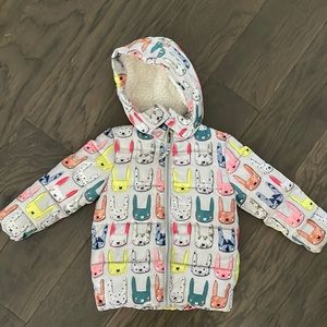 NEXT brand gently used girls winter coat